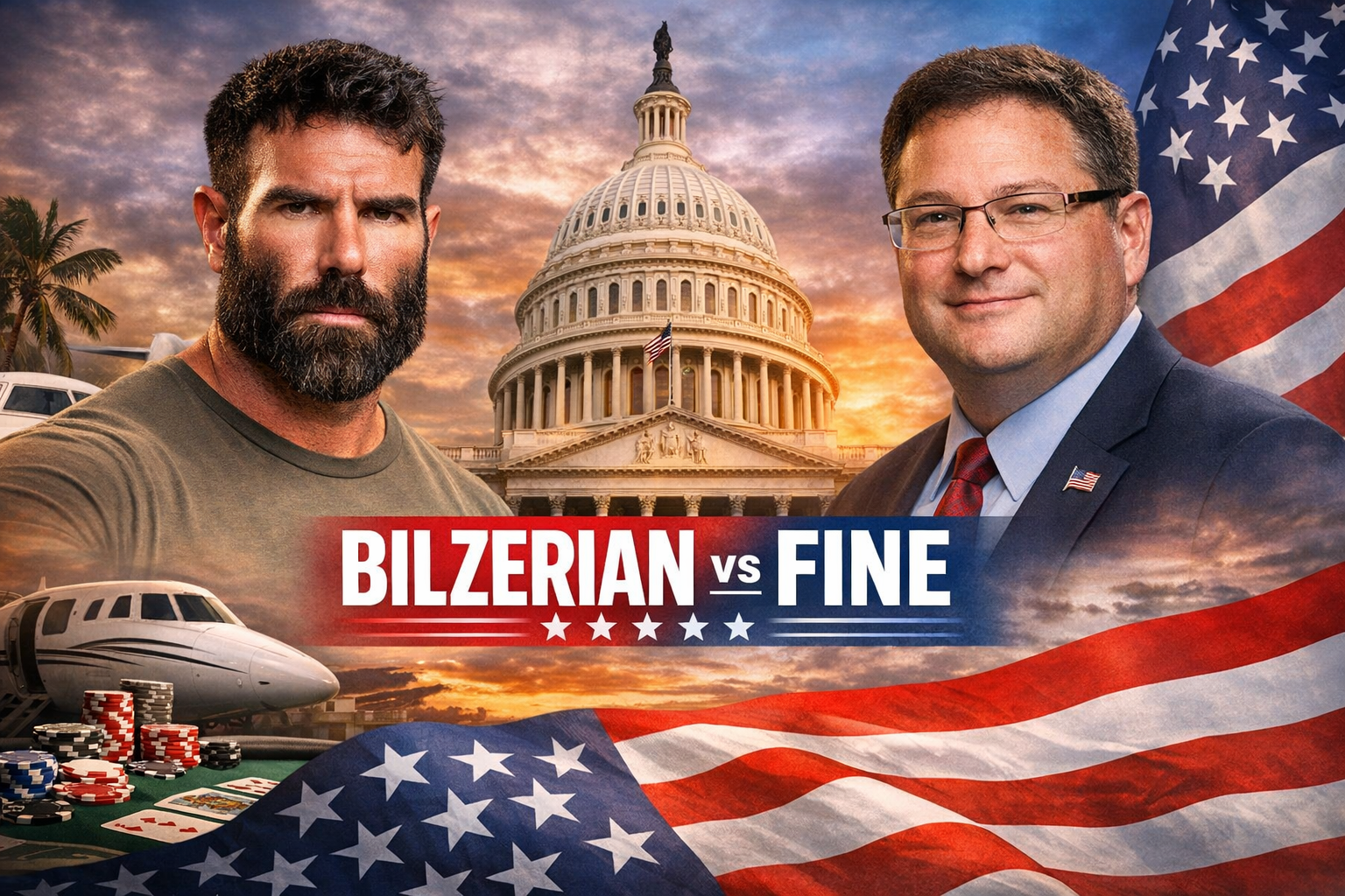 Bilzerian vs Fine campaign showdown